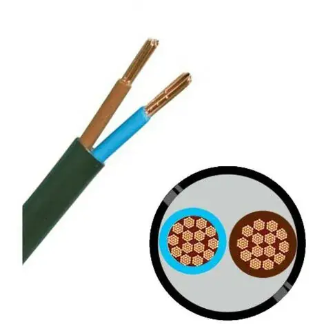 Câble H07RN-F 2 × 4 mm²