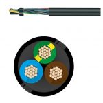 Câble H07RNF - 3G 1,5 mm²